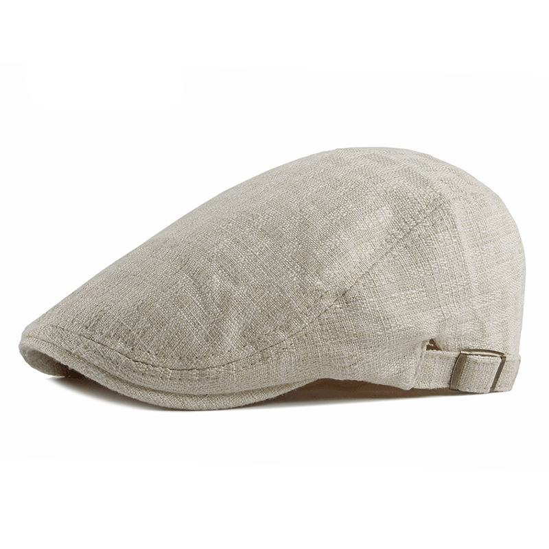retro cotton beret, view 4 - MRSLM