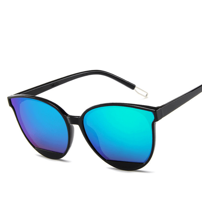 ladies round frame sunglasses, view 2 - MRSLM