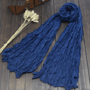 Plain candy color fold scarf, view 2 - MRSLM