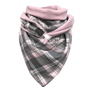 Padded warm printed shawl scarf, view 12 - MRSLM