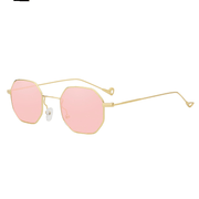 retro cat eye metal sunglasses, view 6 - MRSLM