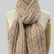 parent-child warm wool hat scarf glove set, view 5 - MRSLM