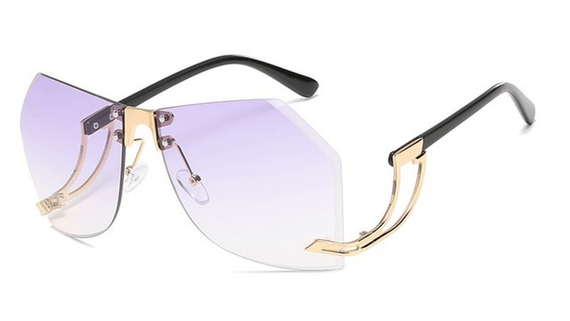 Women's round polarized sunglasses, view 4 - MRSLM