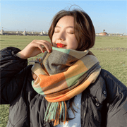 Women's warm imitation wool scarf, view 3 - MRSLM
