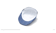 plaid peaked cap, view 2 - MRSLM