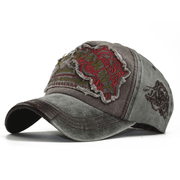 distressed washed baseball cap, view 8 - MRSLM