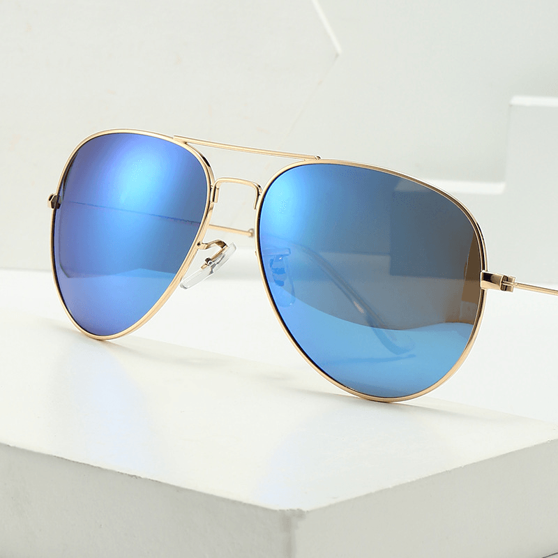 men's metal polarized UV400 sunglasses - MRSLM