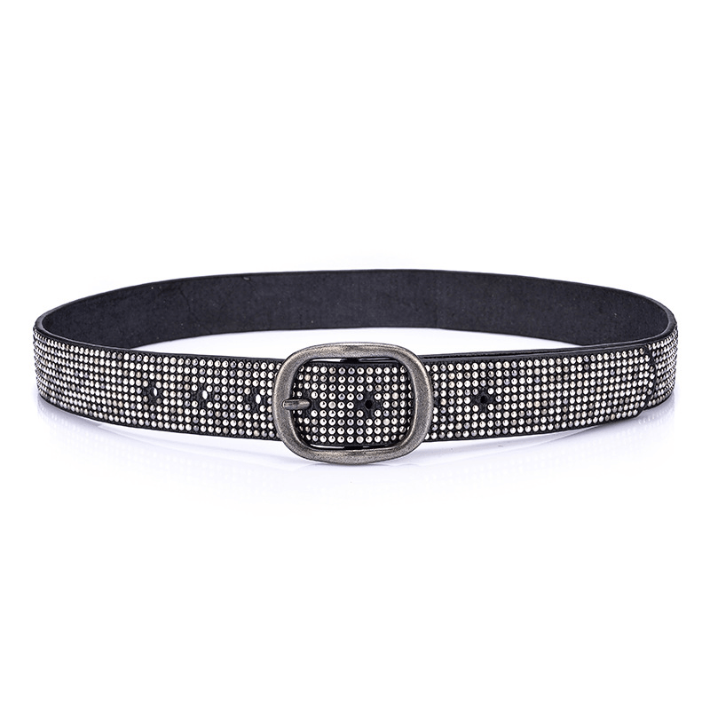 Women's rivet wide belt, view 5 - MRSLM