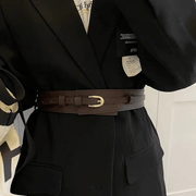 women's faux leather waist belt - MRSLM