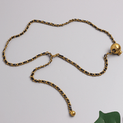 adjustable waist chain belt, view 5 - MRSLM