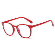 retro round flat mirror glasses, view 5 - MRSLM