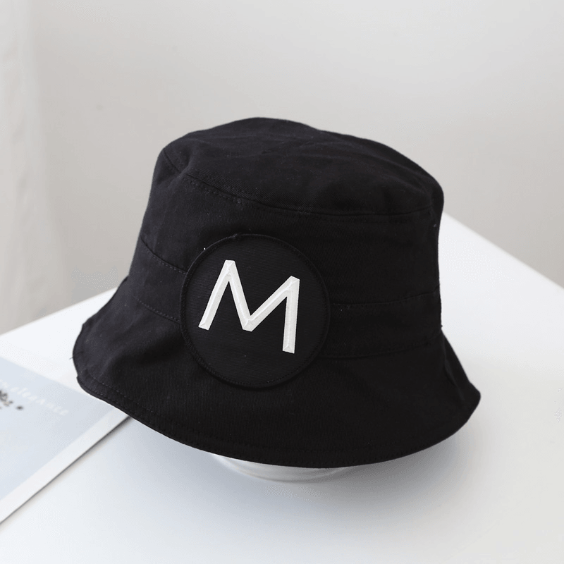 kids cotton fisherman hat, view 3 - MRSLM