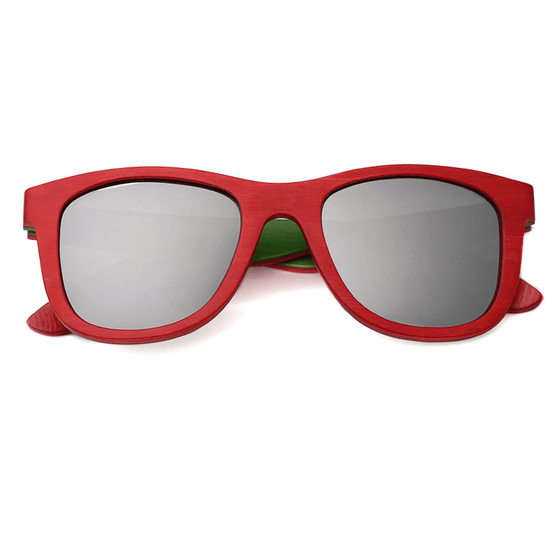 Men's and women's wood sunglasses, view 7 - MRSLM