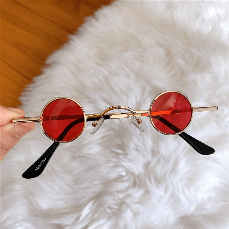 retro small frame sunglasses, view 6 - MRSLM