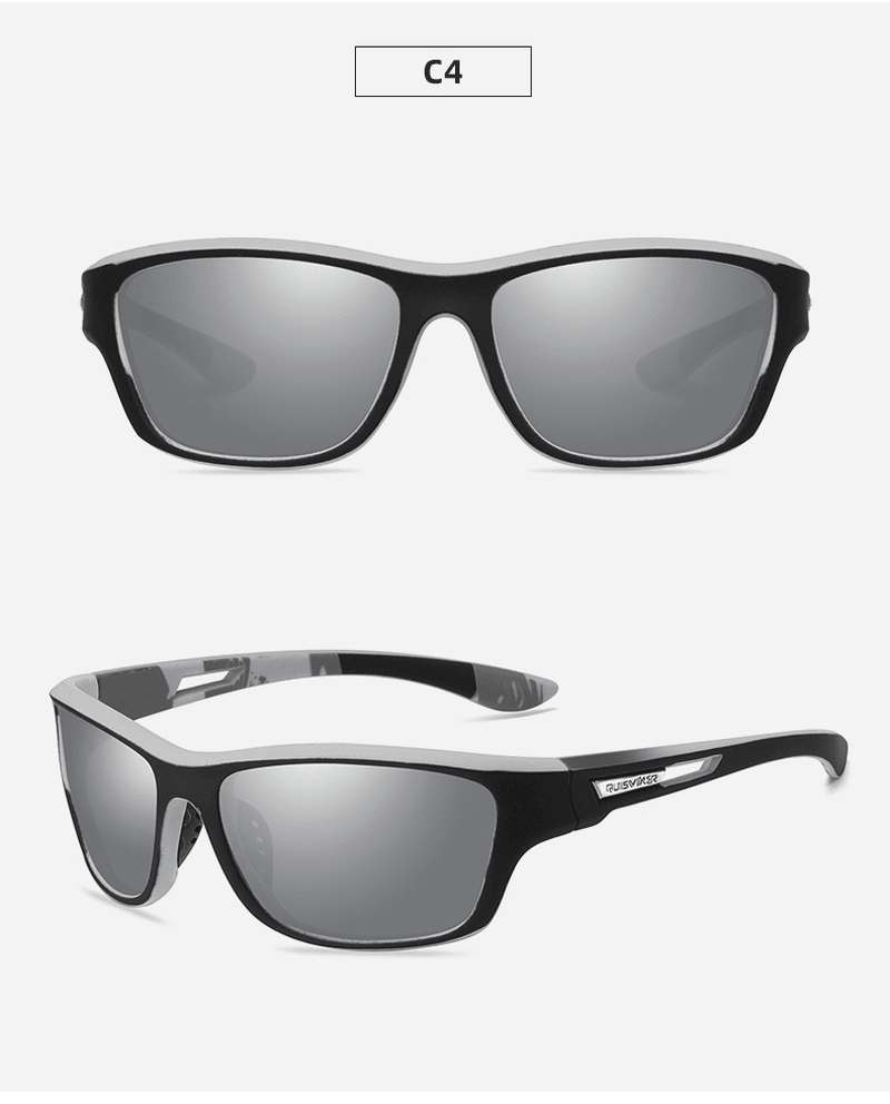square polarized vintage sunglasses, view 6 - MRSLM