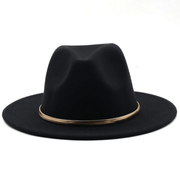 wool cotton fedora jazz hat, view 6 - MRSLM