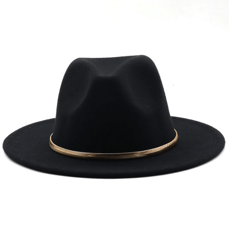 wool cotton fedora jazz hat, view 6 - MRSLM