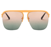 Sun Fashion Gradient Color Women Sunglasses Red Street Shooting Trend - MRSLM