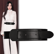women's cowhide leather dress belt, view 3 - MRSLM