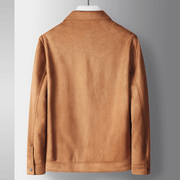 men's loose suede-look jacket, view 3 - MRSLM