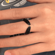 Hip hop angel wing ring, view 2 - MRSLM