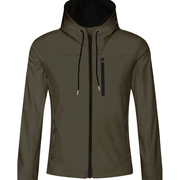 men's zip hooded jacket, view 2 - MRSLM