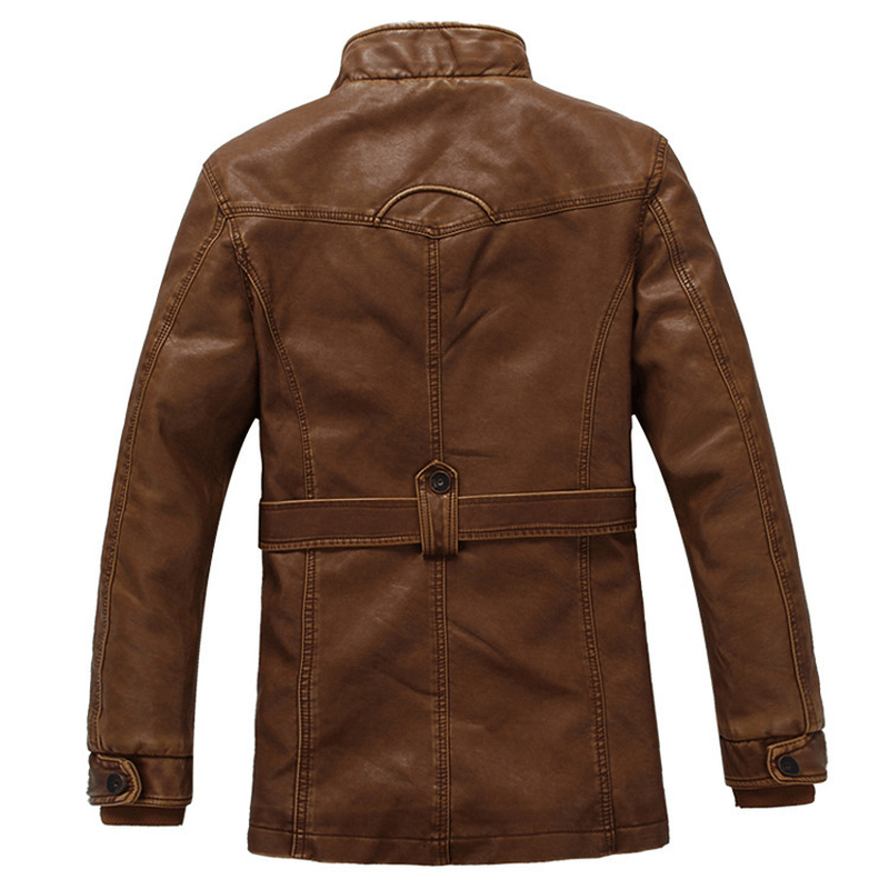 Men's thickened velvet slim-fit jacket, view 5 - MRSLM