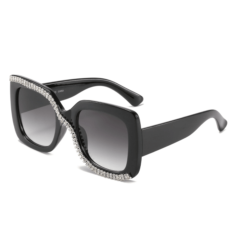 Women's handmade diamond sunglasses, view 2 - MRSLM