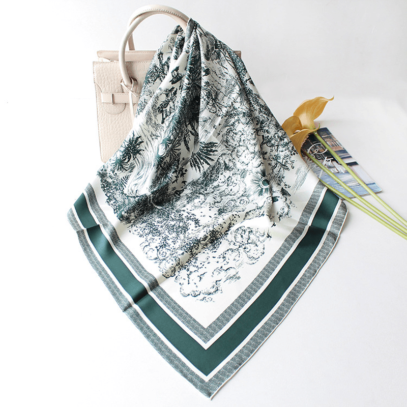 twill large square scarf - MRSLM