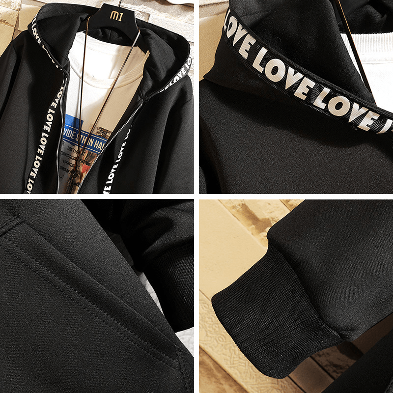 Men's hooded mid-length coat, view 4 - MRSLM