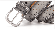 Women's rhinestone rivet belt, view 14 - MRSLM