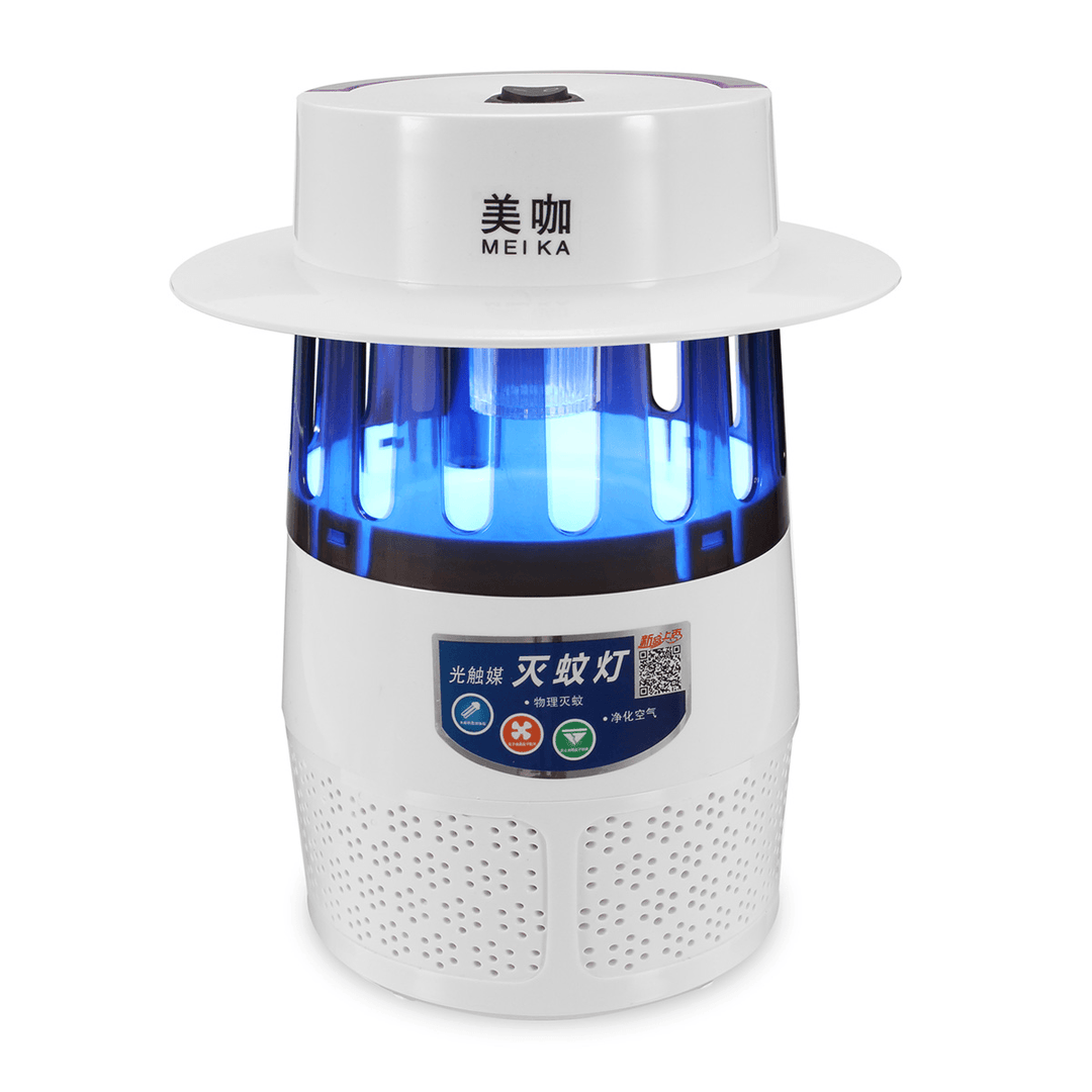 5W LED USB Mosquito Dispeller Repeller Mosquito Killer Lamp Bulb Electric Bug Insect Repellent Zapper Pest Trap Light Outdoor Camping - MRSLM