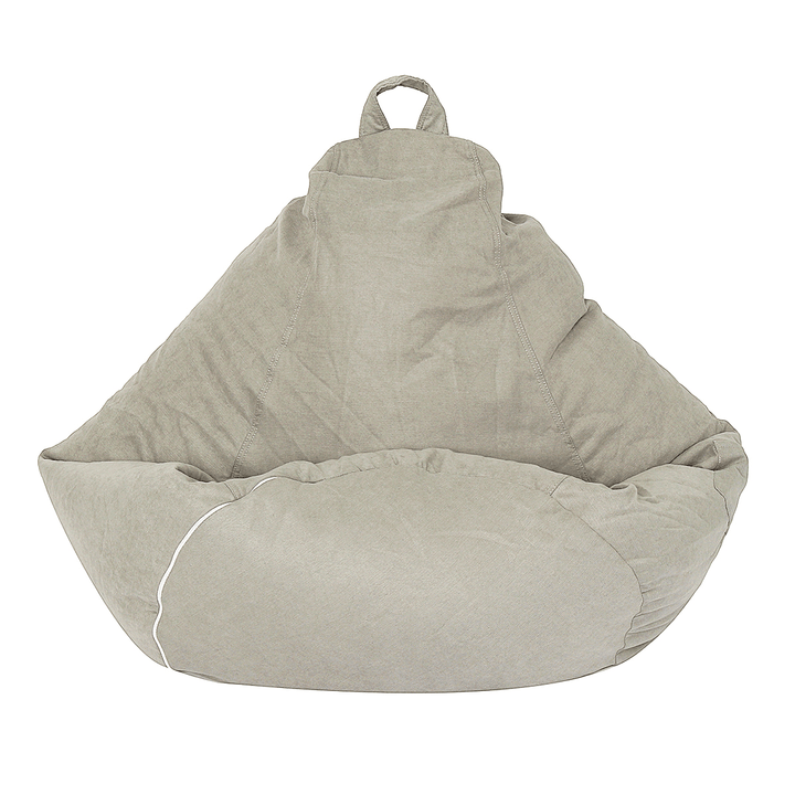 50" Adults Kids Large Bean Bag Chairs Sofa Cover Indoor Lazy Lounger Home Decor - MRSLM