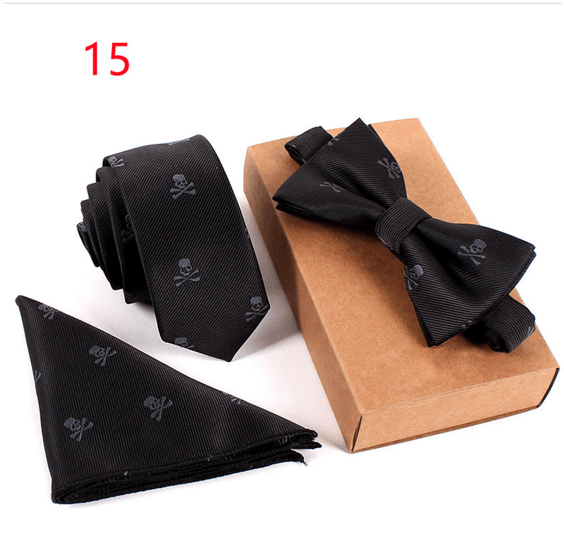 checked business bow tie, view 14 - MRSLM