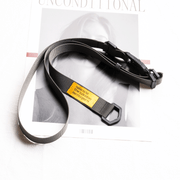 magnetic buckle canvas belt, view 3 - MRSLM