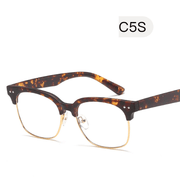 vintage full-frame flat glasses, view 3 - MRSLM