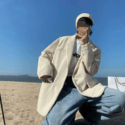 Men'S Loose Casual Corduroy Suit Jacket - MRSLM