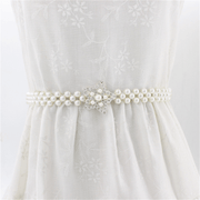 women's rhinestone pearl waist chain, view 7 - MRSLM