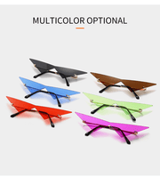 street style gold frame sunglasses - MRSLM