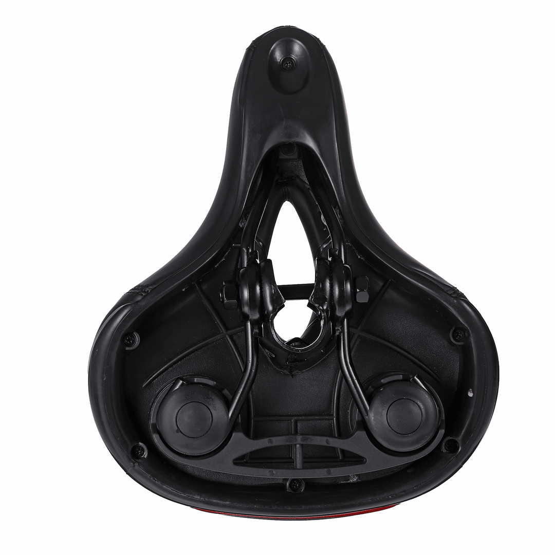 Bike Seat Cushion Oversized Comfortable Universal Shock Absorbing Bicycle Saddle with Wrench Protection Cover - MRSLM
