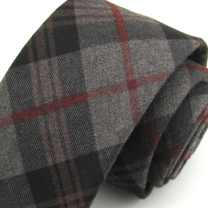 Formal Wear Fashion Casual British Flannel Tie - MRSLM