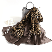 women's four seasons faux silk satin scarf, view 9 - MRSLM