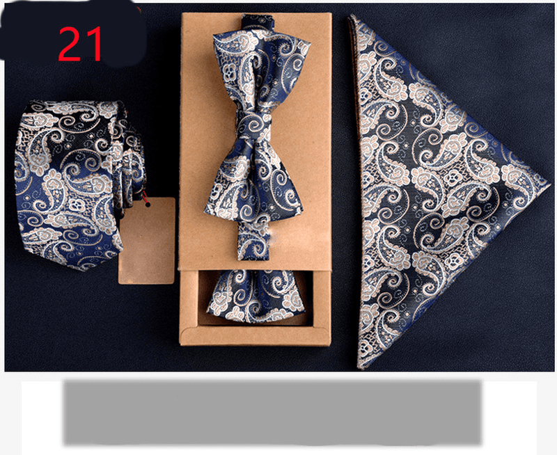 checked business bow tie, view 20 - MRSLM