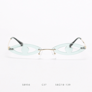 funny eye shape party sunglasses, view 3 - MRSLM