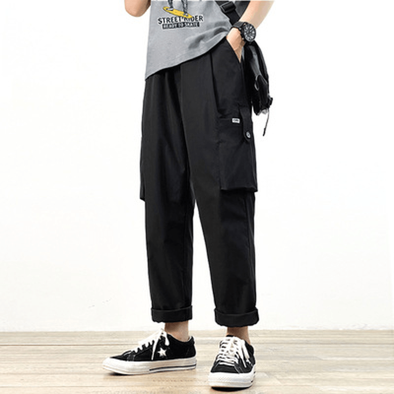 men's straight leg capri pants, view 2 - MRSLM