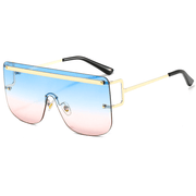 Frameless one-piece sunglasses, view 3 - MRSLM