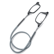 magnetic hanging neck reading glasses, view 2 - MRSLM