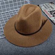 wide-brim straw beach hat, view 5 - MRSLM