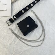 punk chain belt for women, view 2 - MRSLM