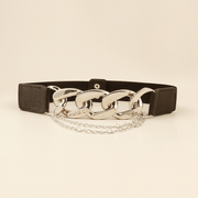 Women's gold silver waist belt, view 8 - MRSLM